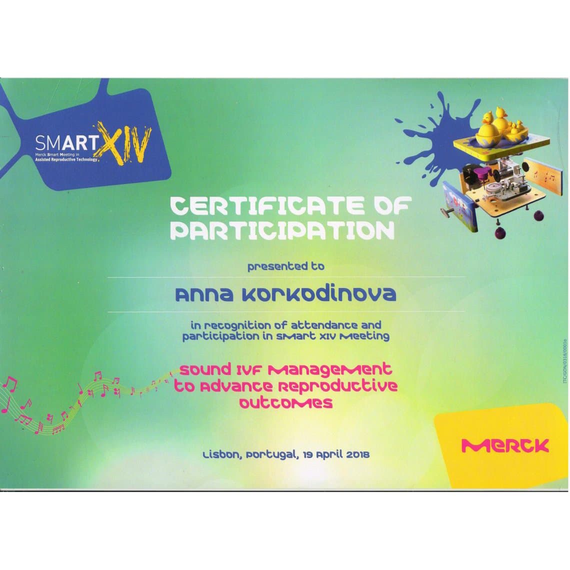 Сертификат врача